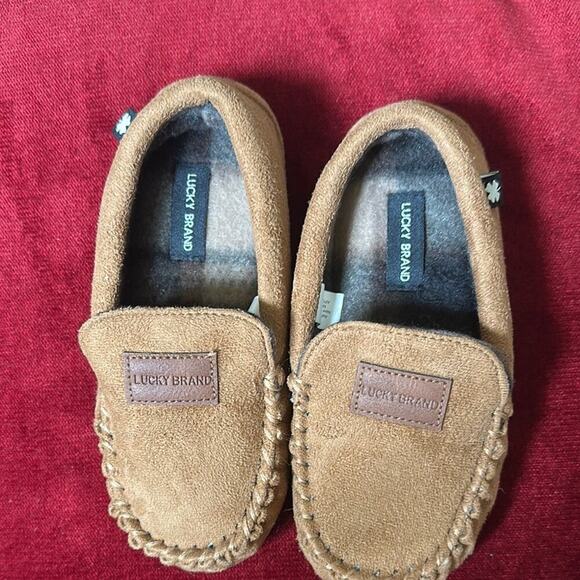 Lucky Brand Tan Kids Moccasins - Picture 2 of 6